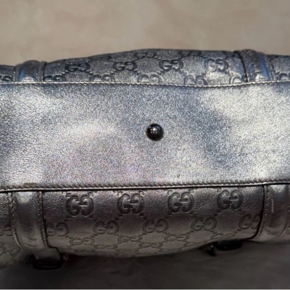 ✨ Gucci Guccissima Silver Mini Boston Bag – Limited Edition ✨ - Picture 4 of 15